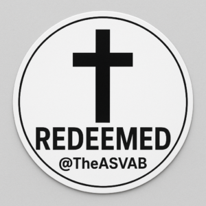 Redeemed Vinyl Sticker