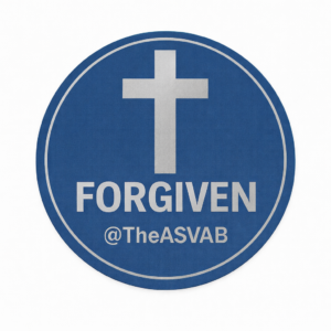 forgiven sticker